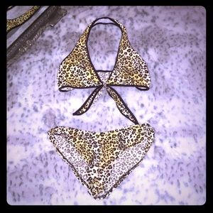 LEOPARD BOOTY SHORT SET🖤✨